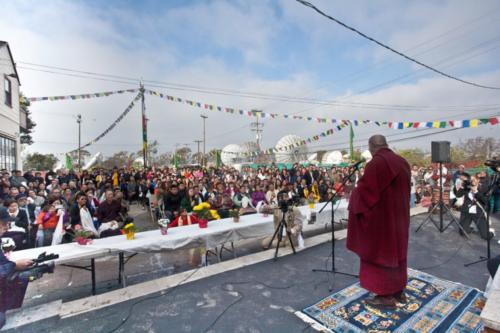 His Holiness at Berkeley